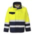 Jacheta de protectie Multinorm: ignifuga reflectorizanta,  antistatica, chimica[MV25] Galben si bleumarin