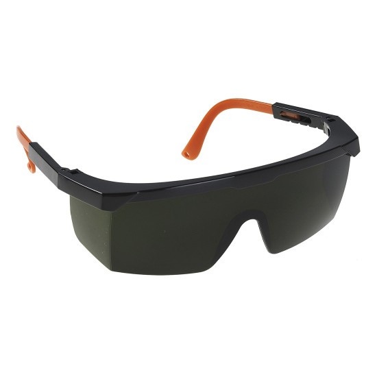 Ochelari de protectie pentru sudura, brate reglabile, snur inclus[PW68] Verde Inchis