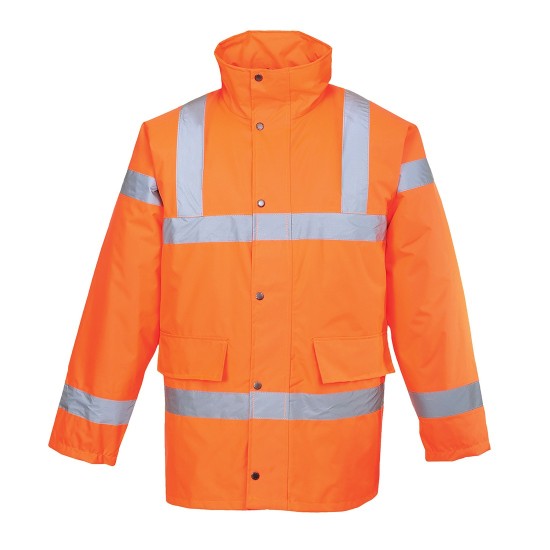 Jacheta vatuita reflectorizanta, inalta vizibilitate, HiVis [RT30] Portocaliu