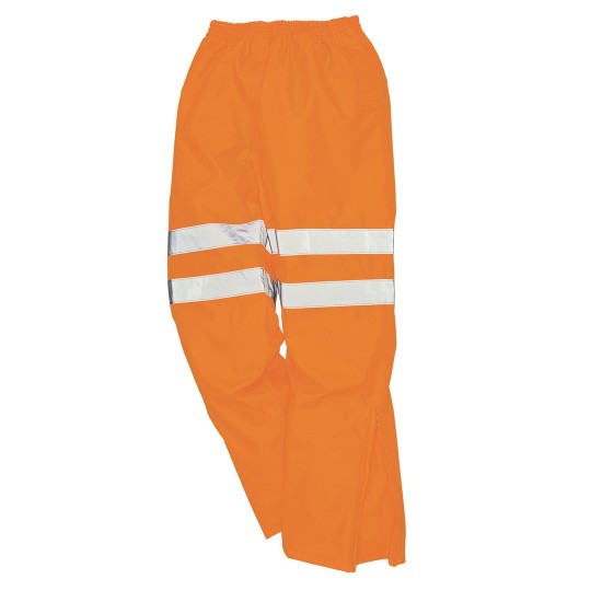 Pantaloni de protectie impermeabili reflectorizanti [RT61] Portocaliu