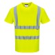 Tricou de protectie reflectorizant cu maneca scurta, inalta vizibilitate, Galben Tricou de protectie reflectorizant cu maneca scurta, inalta vizibilitate, Galben