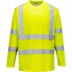 Tricou cu Maneci Lungi Hi-Vis reflectorizant, Galben