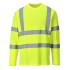 Tricou Hi-Vis reflectorizant cu maneci lungi, Galben