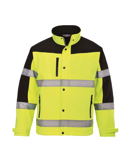 Jacheta Softshell Two Tone (3L), Galben