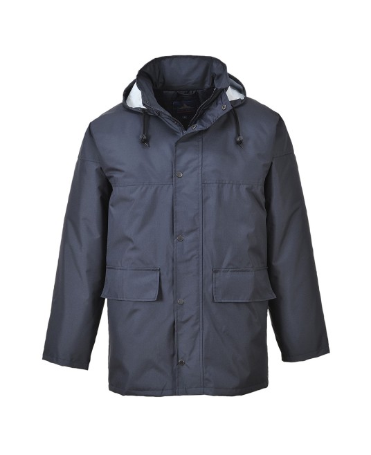 Jacheta vatuita, impermeabila, rezistenta la temperaturi de pana la -40gr., Bleumarin