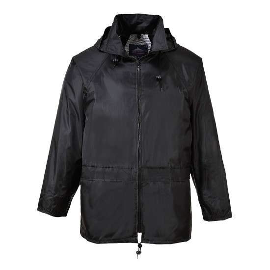 Jacheta de ploaie impermeabila, gama larga de culori, Negru