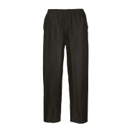 Pantaloni de ploaie impermeabili, gama larga de culori [S441] Negru