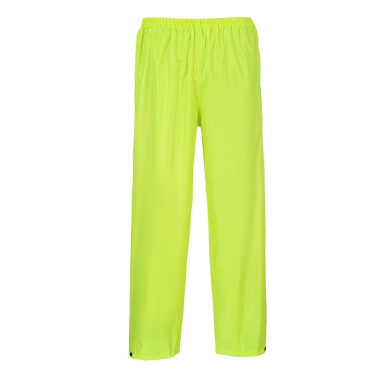 Pantaloni de ploaie impermeabili, gama larga de culori, Galben