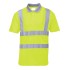 Tricou polo cu maneca scurta reflectorizant, HiVis, 175g/m2[S477] Galben