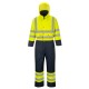 Combinezon vatuit reflectorizant, HiVis, Galben si bleumarin