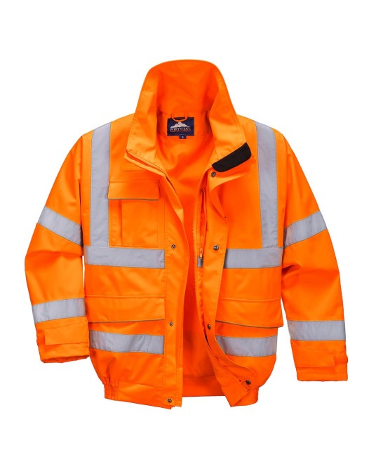 Jacheta de protectie impermeabila, Extreme Waterproof & Breathable, Portocaliu