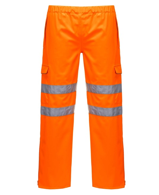 Pantaloni de protectie impermeabili si reflectorizanti Extreme, Portocaliu