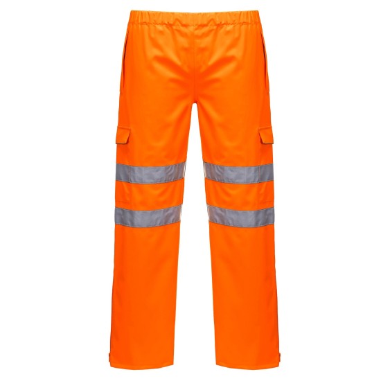 Pantaloni de protectie impermeabili si reflectorizanti Extreme, Portocaliu