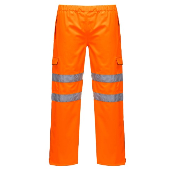 Pantaloni de protectie impermeabili si reflectorizanti Extreme, Portocaliu Pantaloni de protectie impermeabili si reflectorizanti Extreme, Portocaliu