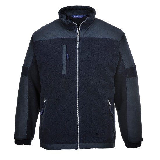 Fleece cu umeri intariti pentru rezistenta la uzura, 400g/m2, Bleumarin Fleece cu umeri intariti pentru rezistenta la uzura, 400g/m2, Bleumarin