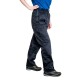 Pantaloni de lucru pentru femei, tercot, 210g/m2, Negru Pantaloni de lucru pentru femei, tercot, 210g/m2, Negru