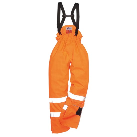 Pantaloni de protectie reflectorizanti, ignifugi si antistatici, Portocaliu Pantaloni de protectie reflectorizanti, ignifugi si antistatici, Portocaliu