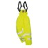 Pantaloni vatuiti si impermeabili, protectie ignifuga Bizflame Rain[S781] Galben