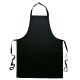 Sort din Bumbac cu Pieptar, Negru Sort din Bumbac cu Pieptar, Negru