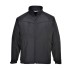 Jacheta softshell, membrana dubla, captusita cu micropolar fleece [TK40] Negru