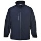 Jacheta softshell, membrana tripla, mansete ajustabile cu scai [TK50] Bleumarin