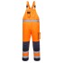 Salopeta de protectie cu pieptar, reflectorizanta, tercot 245g/m2 [TX52] Portocaliu si bleumarin