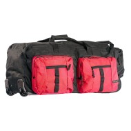 Geanta de voiaj cu buzunare multiple  [B908] Negru