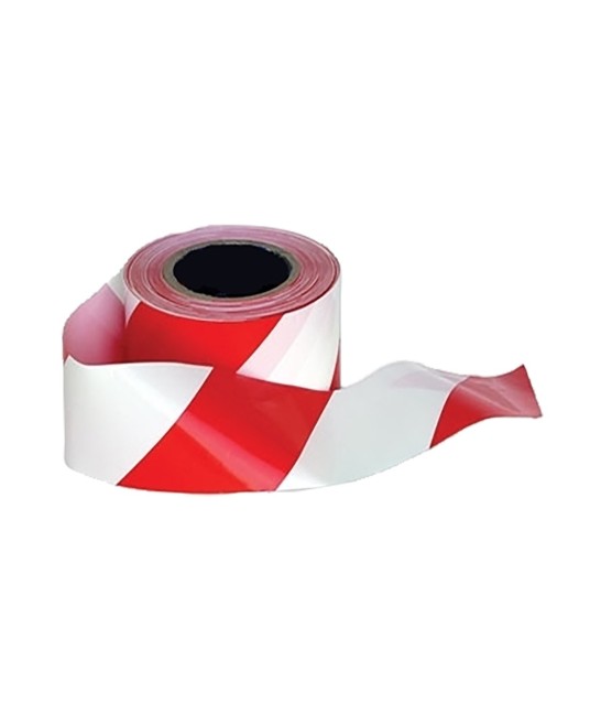 Banda adeziva pentru delimitare si semnalizare, foarte rezistenta, 18 buc/set [BT10] Rosu si alb