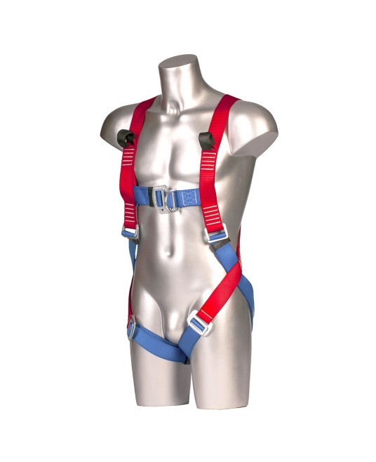 Ham de protectie anticadere in 2 puncte, anterior si posterior [FP13] Rosu