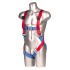 Ham de protectie anticadere in 2 puncte, anterior si posterior [FP13] Rosu