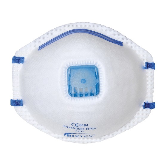 Masti de protectie FFP2 cu Valva - Ambalaj Blister (3), 3 buc [P209] Alb