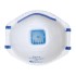 Masti de protectie FFP2 cu Valva - Ambalaj Blister (3), 3 buc [P209] Alb