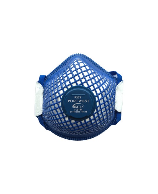 Masca de protectie cu valva ERGONET FFP2, 10 buc [P271] Alb