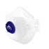 Masca de protectie cu valva Dolomite Fold EAGLE FFP2, 10 buc [P291] Alb
