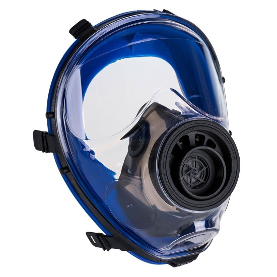 Masca de protectie respiratorie pentru intreaga fata, cu filtre, Helsinki [P516] Albastru