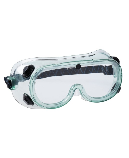 Ochelari de protectie chimica goggles, aerisire indirecta, 62gr[PS21] Transparent