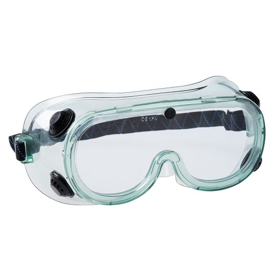 Ochelari de protectie chimica goggles, aerisire indirecta, 62gr [PS21] Transparent