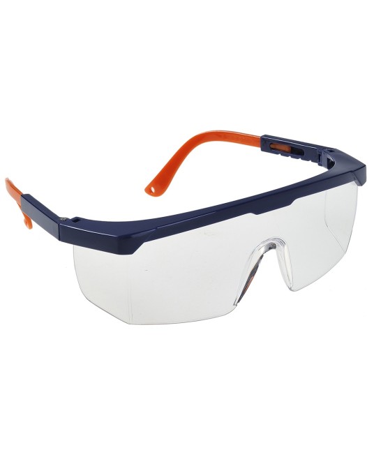 Ochelari de protectie EN166, brate ajustabile, snur inclus, 32 gr [PS33] Transparent