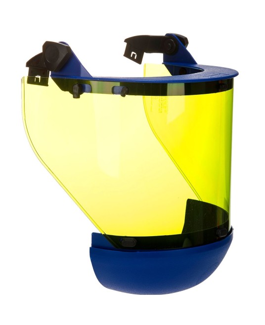 Viziera protectie Arc Electric Clasa 2 prindere casca [PS91] Verde