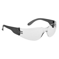 Ochelari de protectie EN166, foarte usori, snur inclus, brate flexibile [PW32] Transparent si Negru