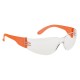 Ochelari de protectie cu snur inclus, transparent portocaliu Ochelari de protectie cu snur inclus, transparent portocaliu