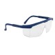 Ochelari de protectie EN166, lentile panoramice, 32gr [PW33] Albastru