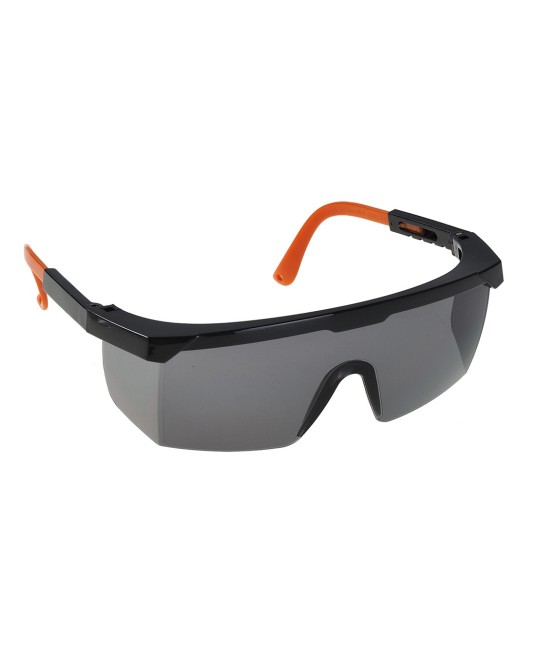 Ochelari de protectie EN166, lentile panoramice, 32gr [PW33] Fumuriu