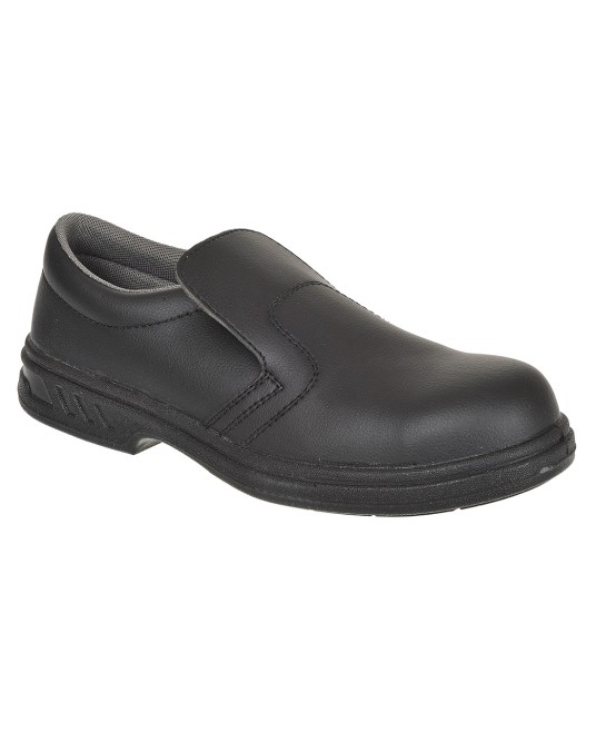 Pantofi de protectie bombeu metalic, rezistenti la umezeala S2 [FW81] Negru