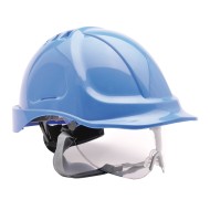 Casca ventilata cu vizor pentru lucru la inaltime[PW55] Albastru