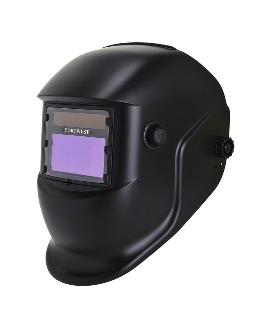 Masca de protectie cu prindere pe cap si geam optoelectronic pentru sudura [PW65] Negru