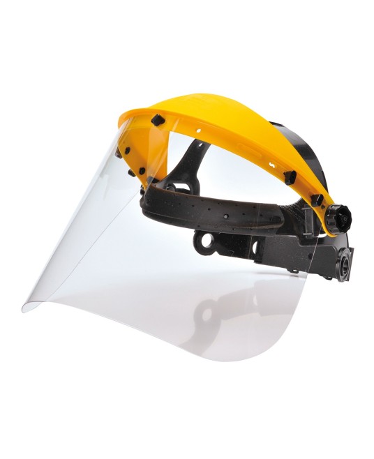Viziera cu protector pentru frunte, sistem de ajustare cu rotita [PW91] Transparent
