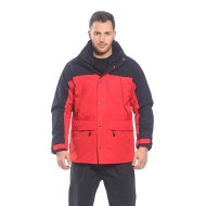 Jacheta de protectie vatuita, 3 in 1, impermeabila, Orkney[S532] Rosu