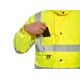 Jacheta vatuita reflectorizanta 7 in 1 Galben
