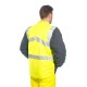 Jacheta de protectie reflectorizanta cu 2 fete, poate fi purtata si ca vesta, Portocaliu si bleumarin Jacheta de protectie reflectorizanta cu 2 fete, poate fi purtata si ca vesta, Portocaliu si bleumarin
